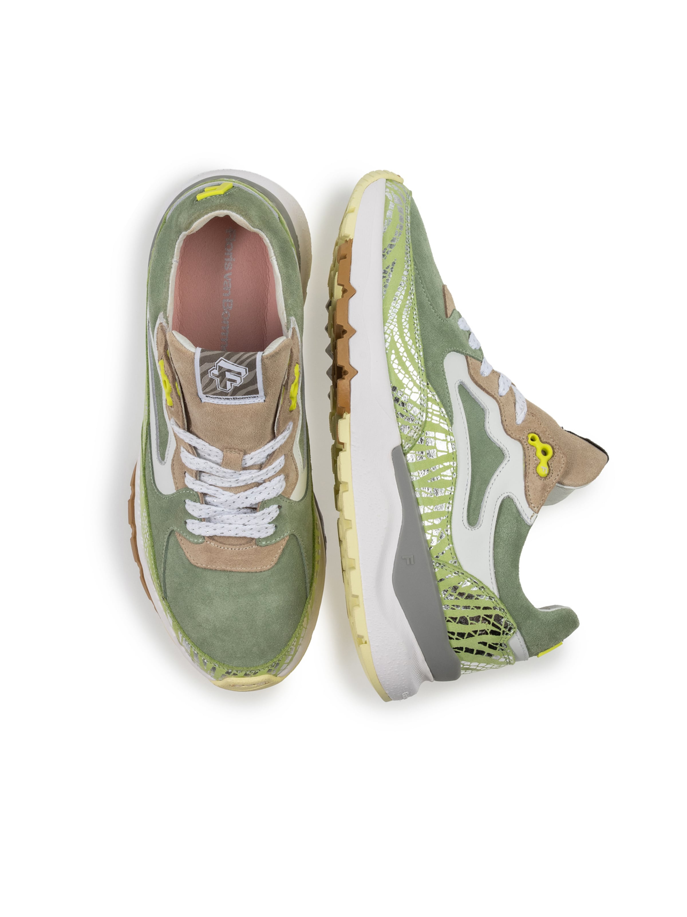 Floris van Bommel Sneaker 'Treni 01' in Grün