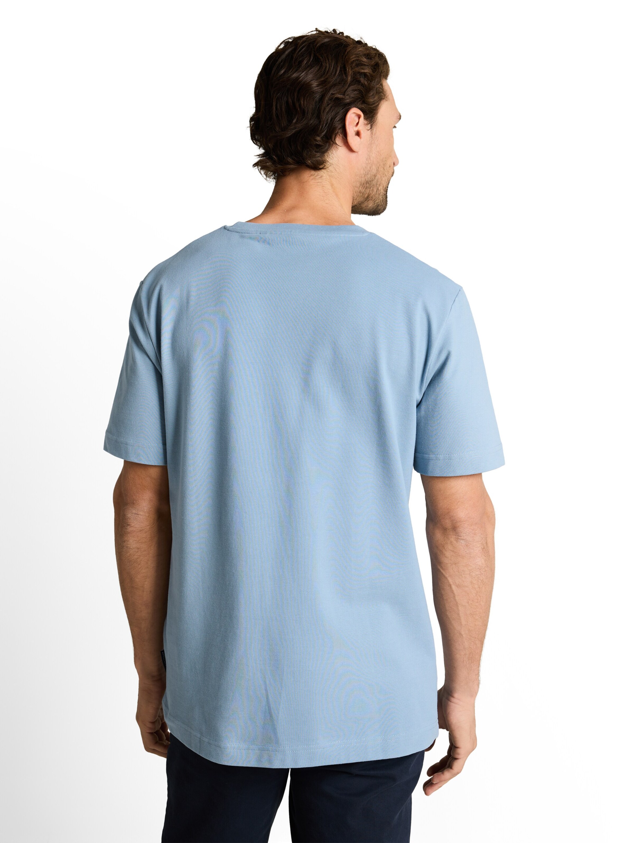 TOM TAILOR Shirt in Blau