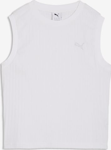 PUMA Sporttop 'Her' in Wit: voorkant