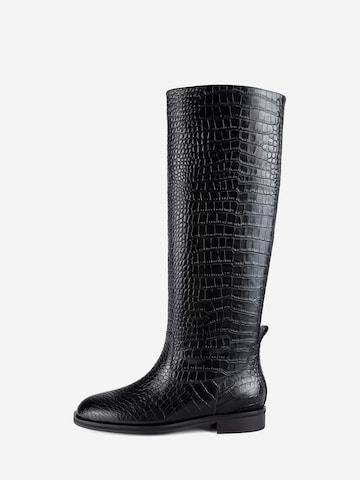 L37 HANDMADE SHOES Boots 'COUNT ON ME' in Zwart: voorkant