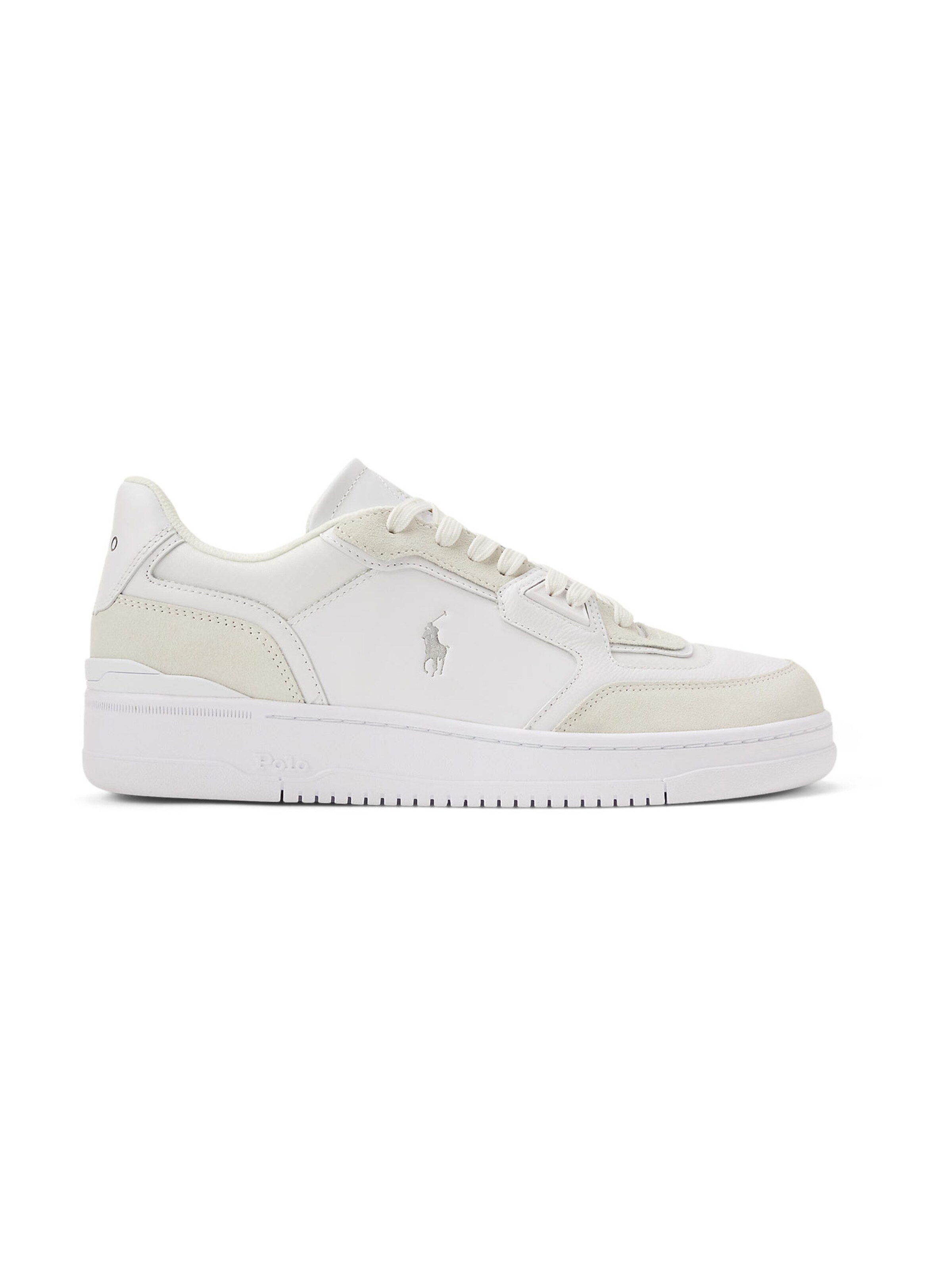 Baskets basses 'MSTER' Polo Ralph Lauren en blanc