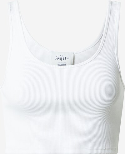 Smiles Top 'Isa' in weiß, Produktansicht