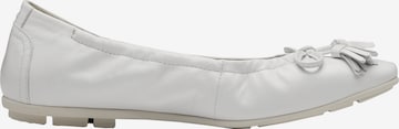 TAMARIS Ballet Flats in White