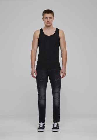 2Y Premium Slimfit Jeans in Zwart