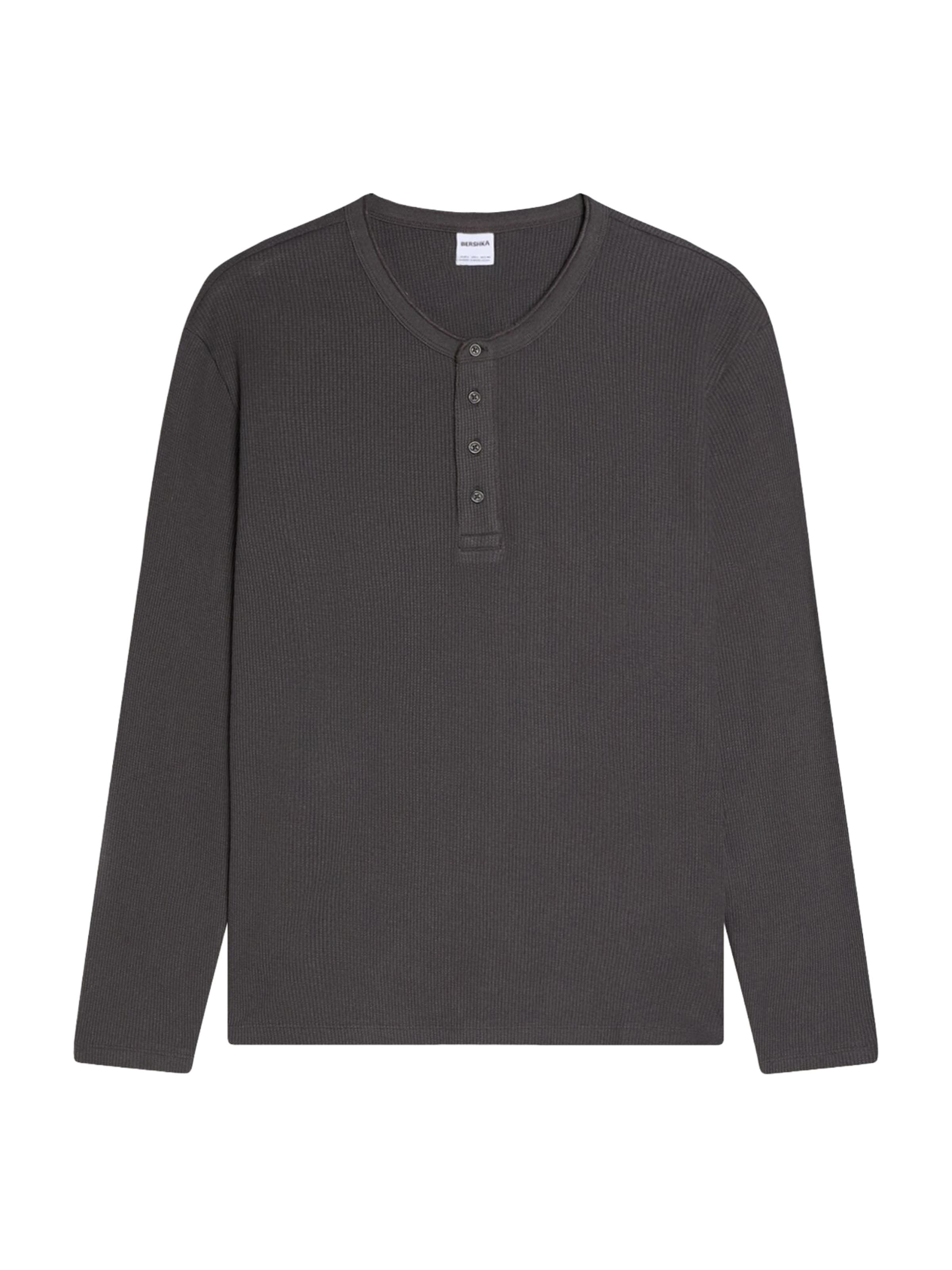 Bershka Shirt in Grey: front