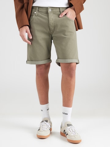 JACK & JONES Szabványos Nadrág 'JJIRICK JJFOX' - zöld: elől