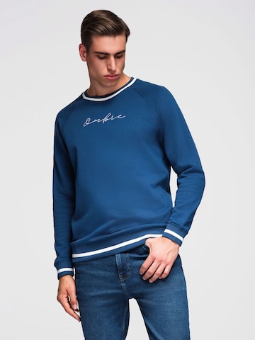 Ombre Sweatshirt 'OM-SSNZ-0244' in Blue
