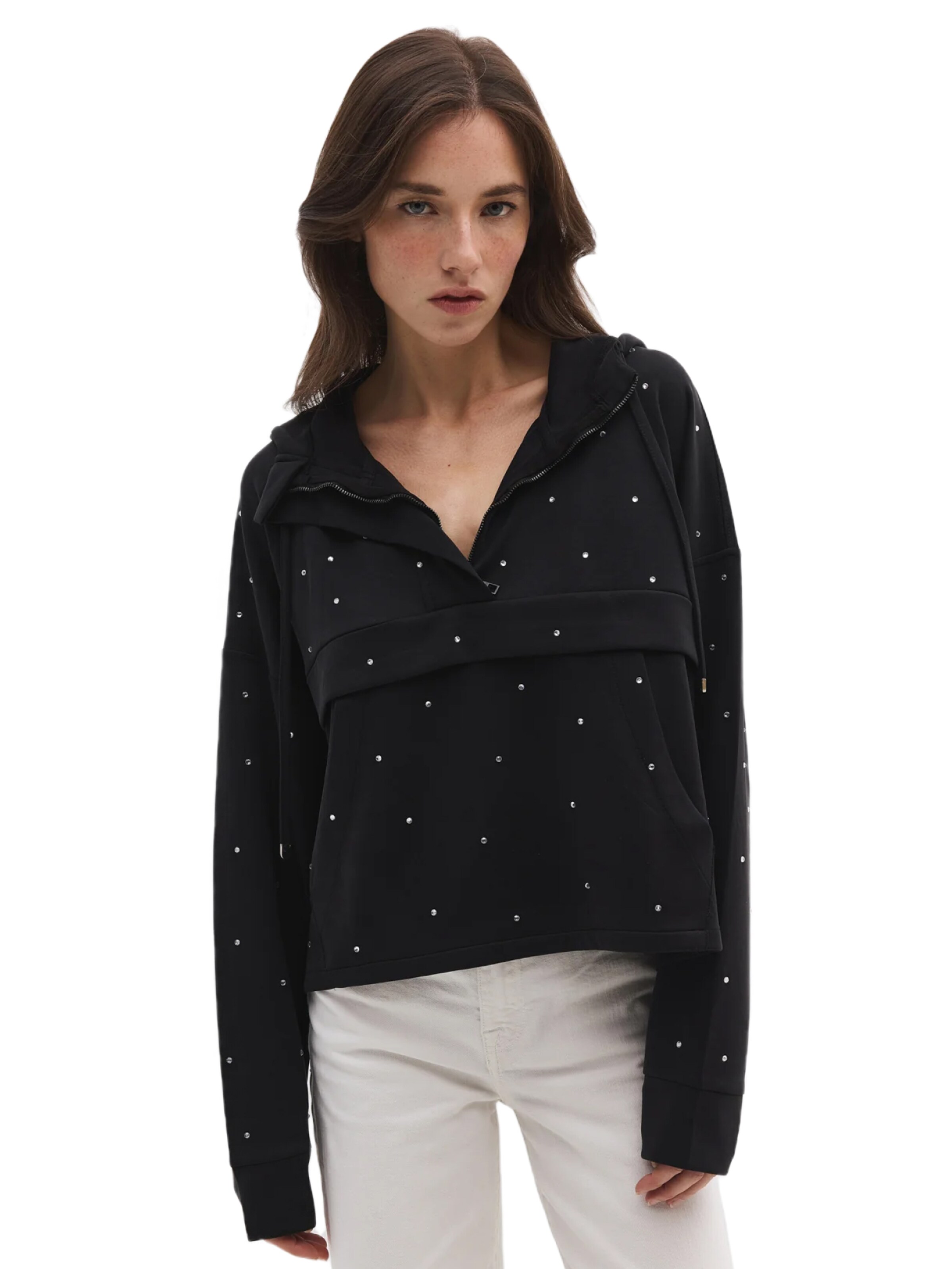 No Matter What Sweatshirt in Black: front