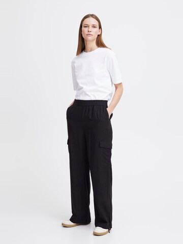 b.young - Loosefit Pantalón cargo 'Alakka' en negro