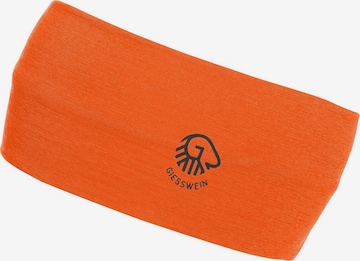 GIESSWEIN Headband 'Brentenjoch' in Orange: front