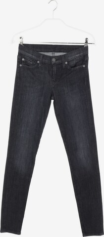 7 for all mankind Skinny-Jeans 26 in Schwarz: predná strana