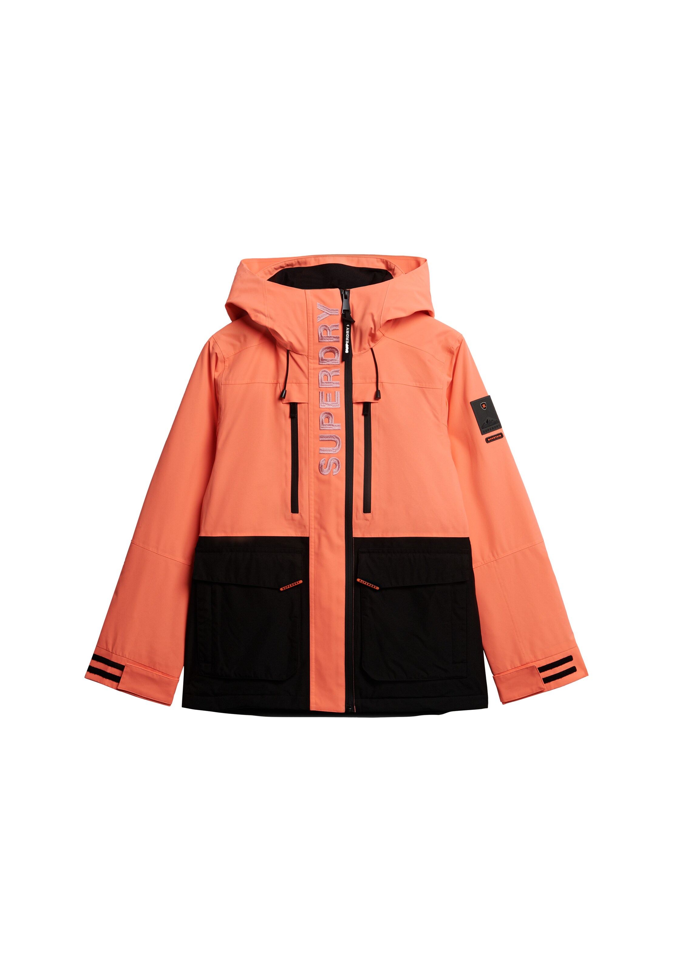 Superdry Functionele jas in Oranje: voorkant