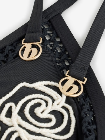 B by Ted Baker Trojuholníky Bikinový top - Čierna