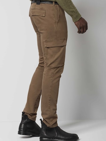 Meyer Hosen Regular Cargo Pants in Brown