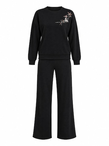 Lady Bersan Leisure suit in Black: front