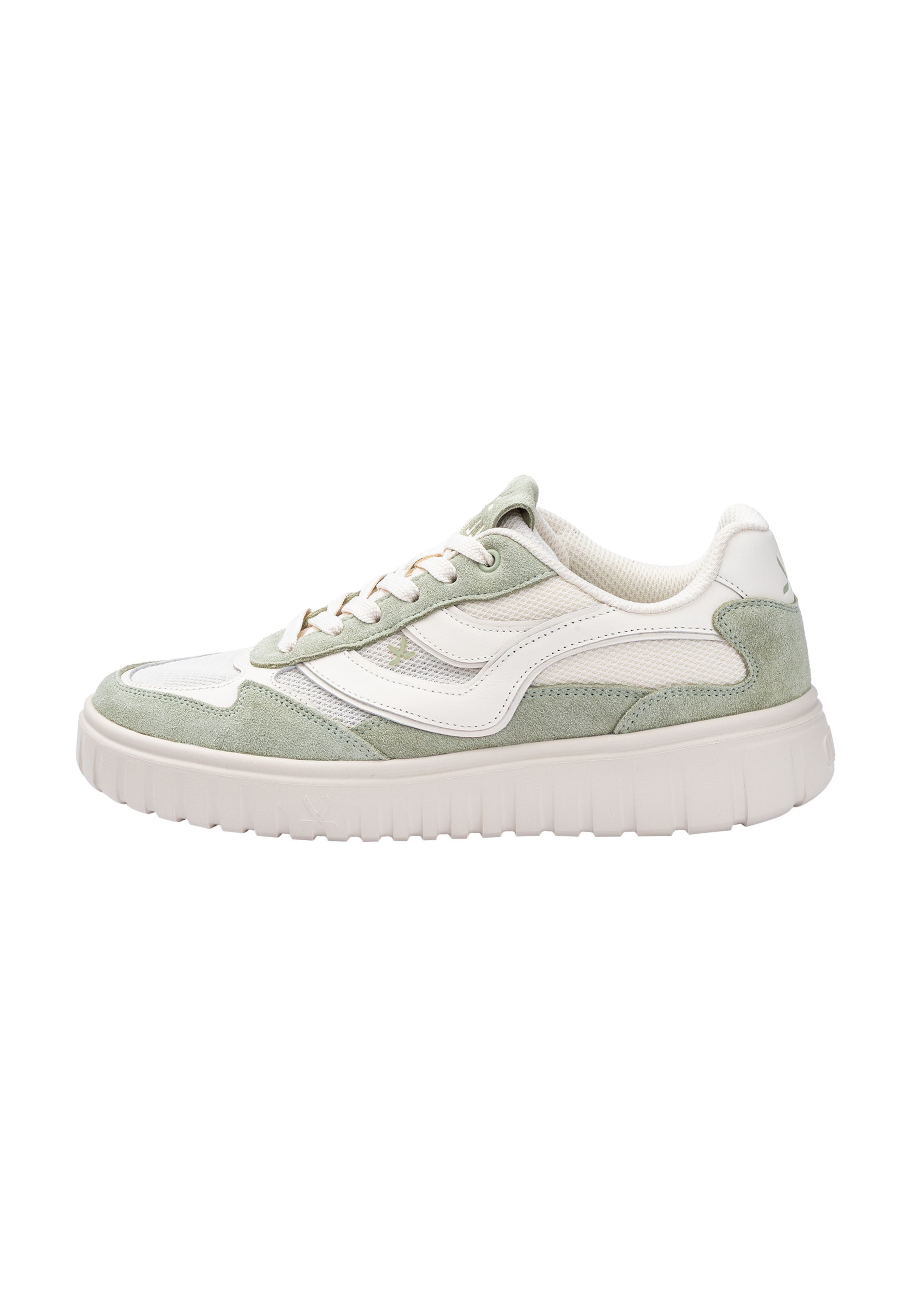 Sneaker bassa 'TORO WAVE' di LLOYD in verde: frontale