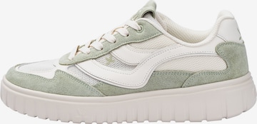 Sneaker bassa 'TORO WAVE' di LLOYD in verde: frontale