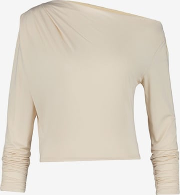 Camicia da donna di Trendyol in beige: frontale