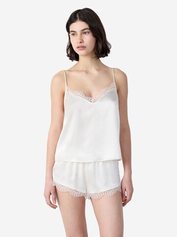 ETAM Slaapshirt 'Softy' in Beige: voorkant