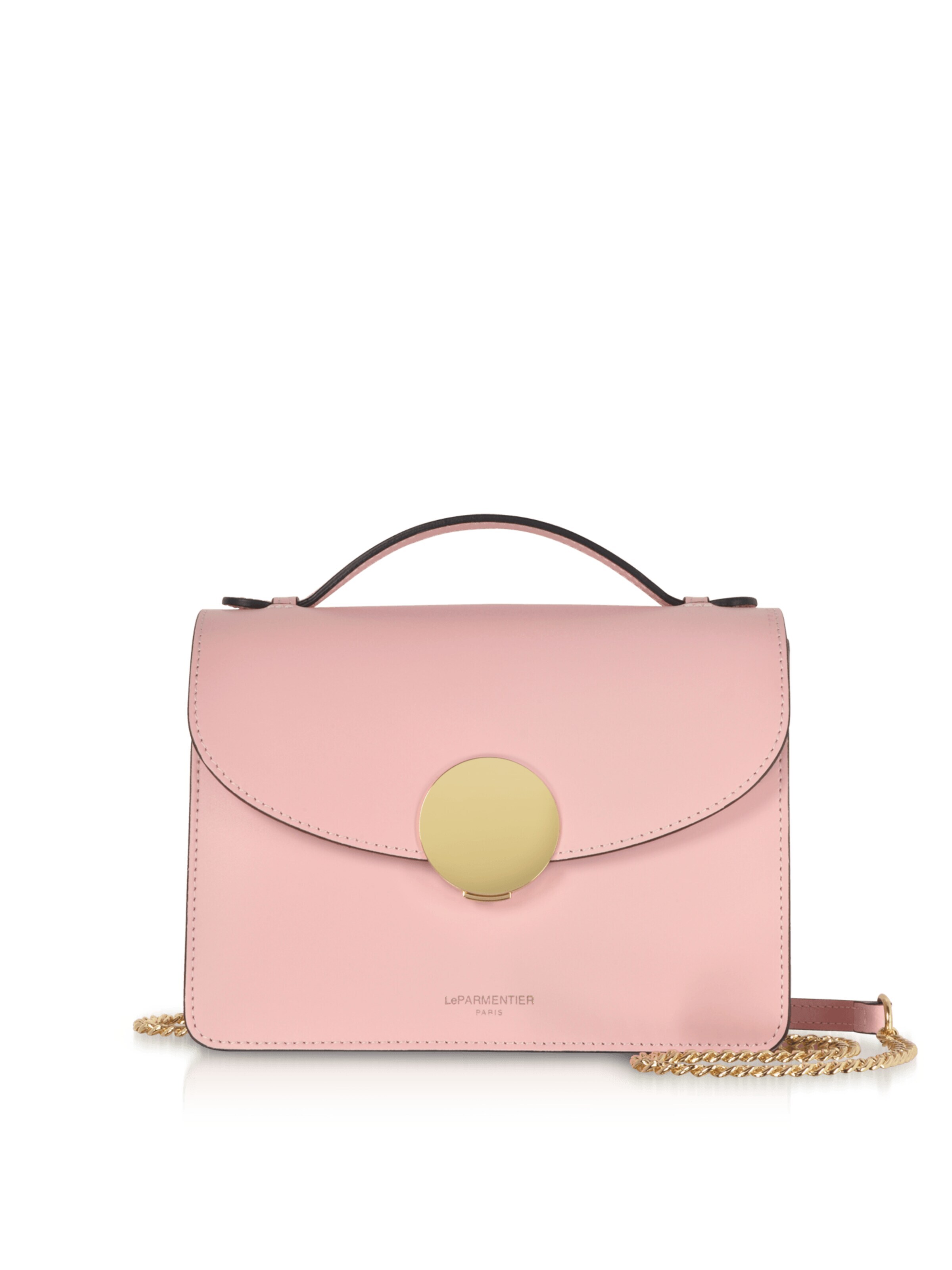 Borsa a mano 'New Ondina' di LeParmentier in rosa: frontale