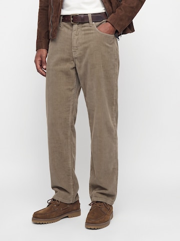 JACK & JONES Wide leg Παντελόνι 'JPSTAlex Original' σε καφέ: μπροστά