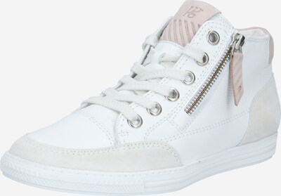 Paul Green Sneakers hoog in de kleur Taupe / Lichtgrijs / Wit, Productweergave