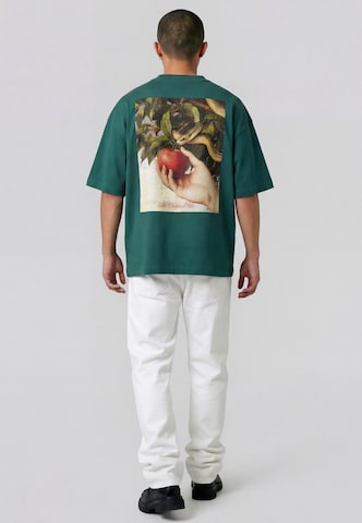 Vertere Berlin Shirt 'The Original Sin' in Green: back