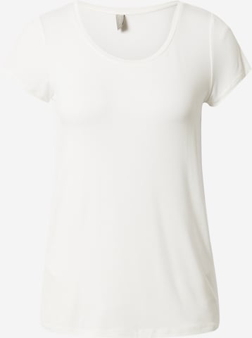 CULTURE - Camiseta 'Poppy' en blanco: frente