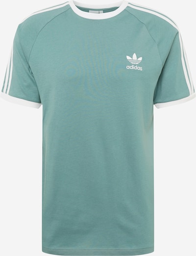 ADIDAS ORIGINALS Shirt in de kleur Groen / Wit, Productweergave