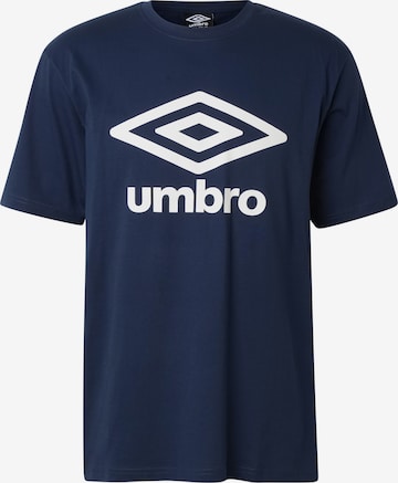 T-Shirt 'Team' UMBRO en bleu : devant