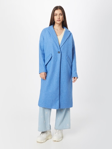 Manteau mi-saison 'EMMA' ONLY en bleu : devant