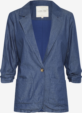 Cream Blazer 'Tallie' in Blau: Vorderseite