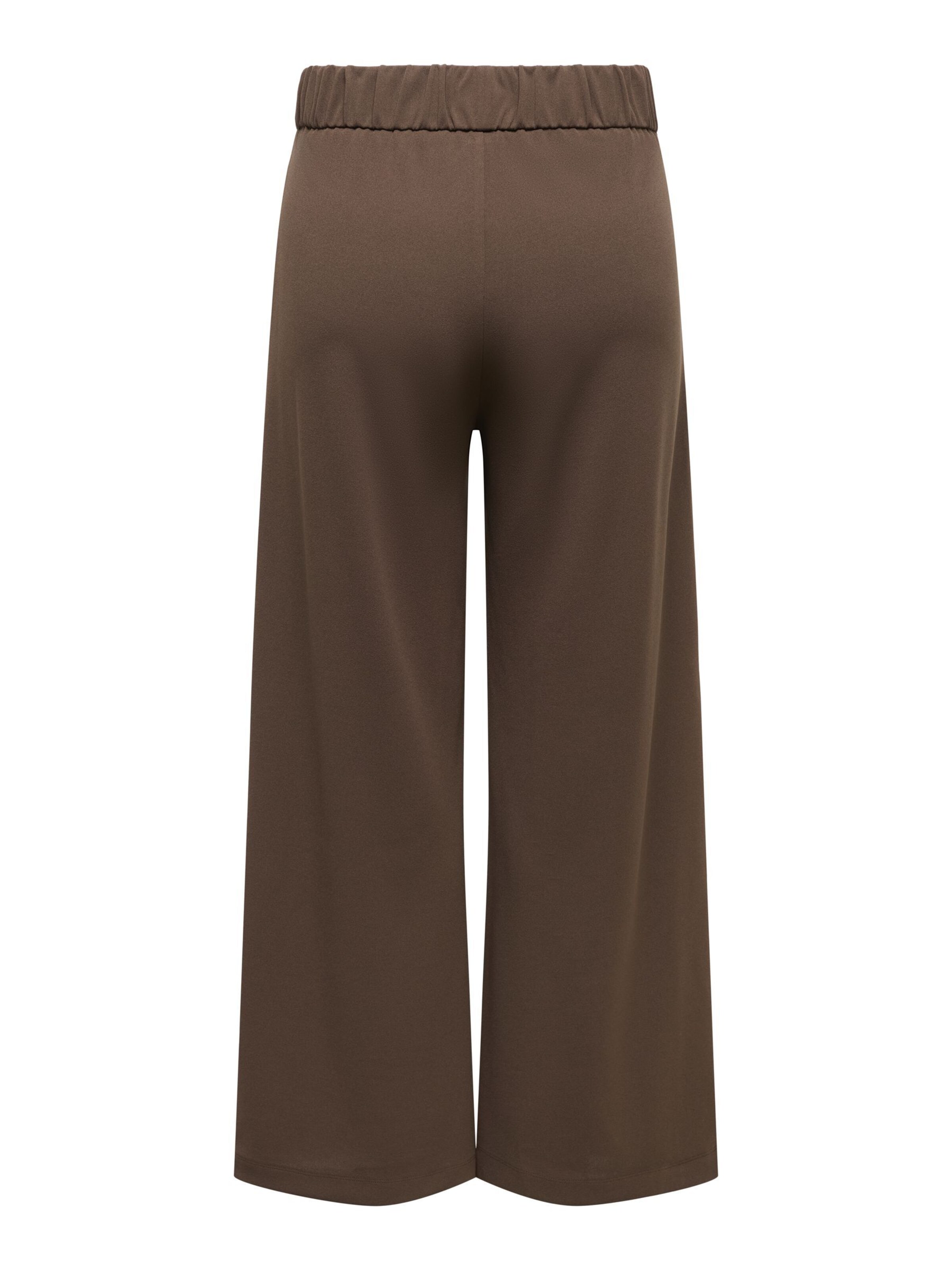 Wide Leg Pantalon à pince 'CARSTILLA' ONLY Carmakoma en marron