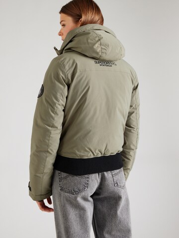 Superdry Winterjas 'City' in Groen