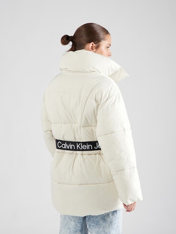 Veste mi-saison Calvin Klein Jeans en blanc