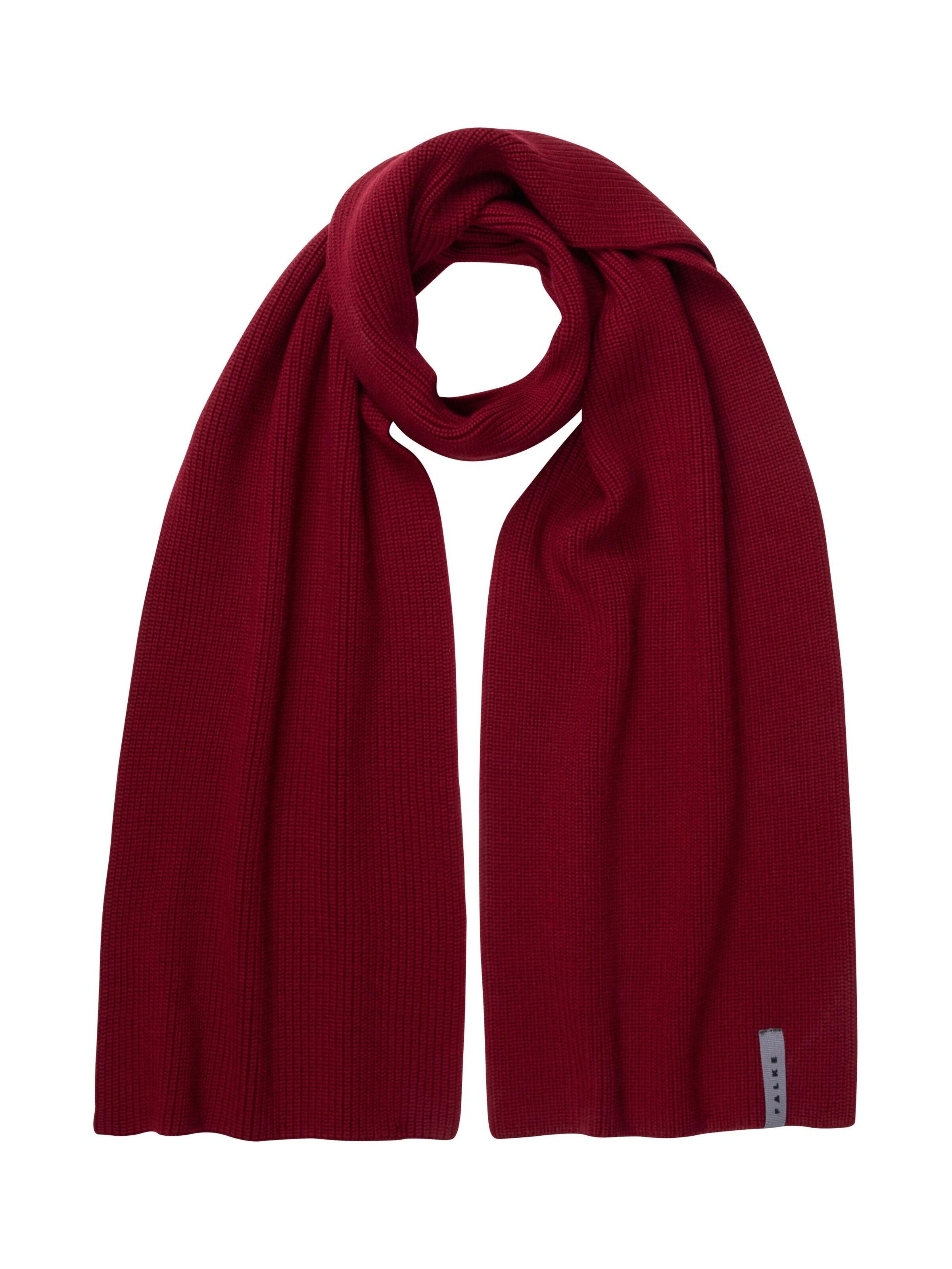 FALKE Scarf in Red: front