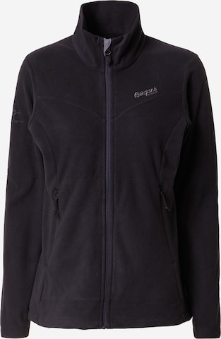 Bergans Athletic Fleece Jacket in Black: front