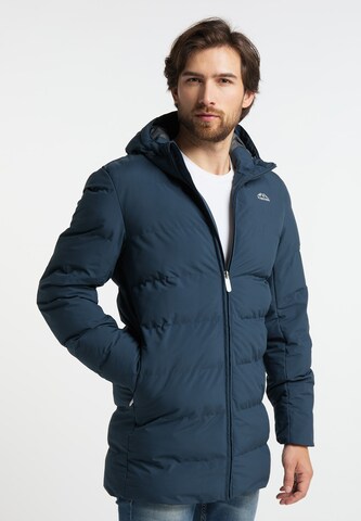 ICEBOUND Winter Jacket in Blue: front