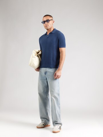 HOLLISTER Pulover 'MAR4' | modra barva