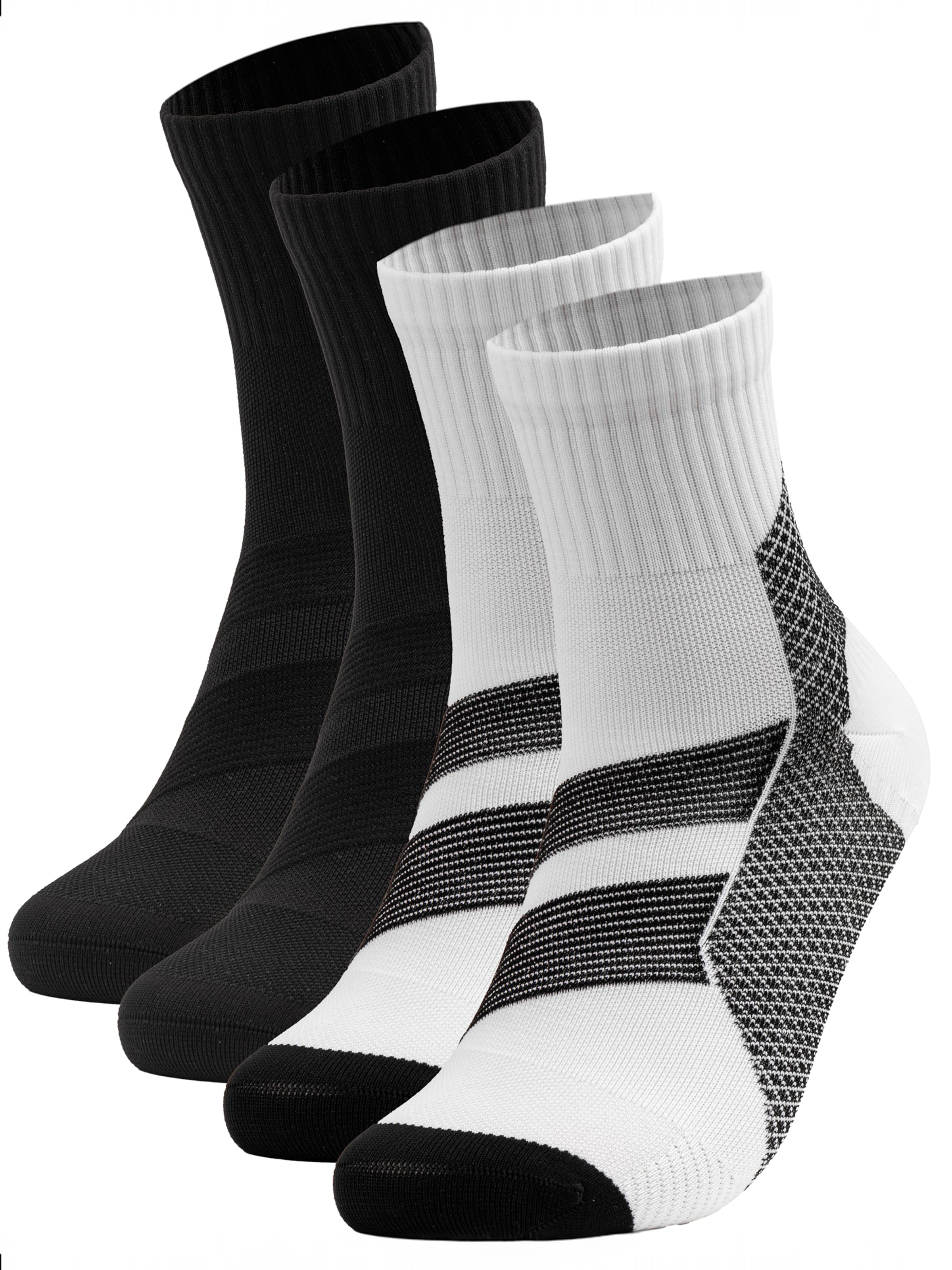 Occulto Sportsocken 'Kompression Ian' in Schwarz: Vorderseite