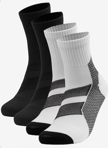 Occulto - Calcetines deportivos 'Kompression Ian' en negro: frente