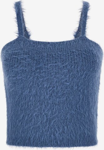 GUESS Top in Blue: front