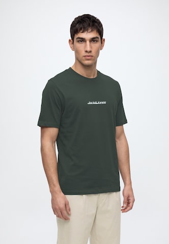 JACK & JONES Μπλουζάκι 'JCOECHO' σε πράσινο