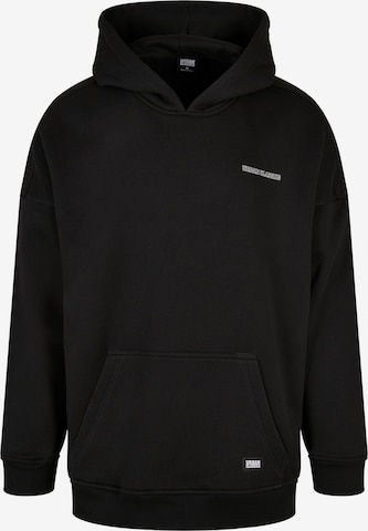 Urban Classics Sweatshirt in Black: front