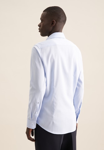 SEIDENSTICKER Slim fit Business shirt in Blue