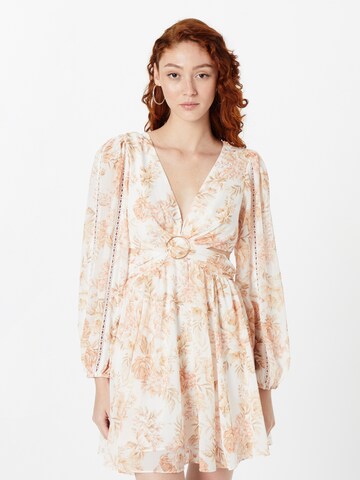 Robe 'Billie' Forever New en beige : devant