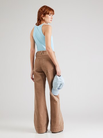 ARMEDANGELS Wide leg Broek 'MURLIAA' in Bruin