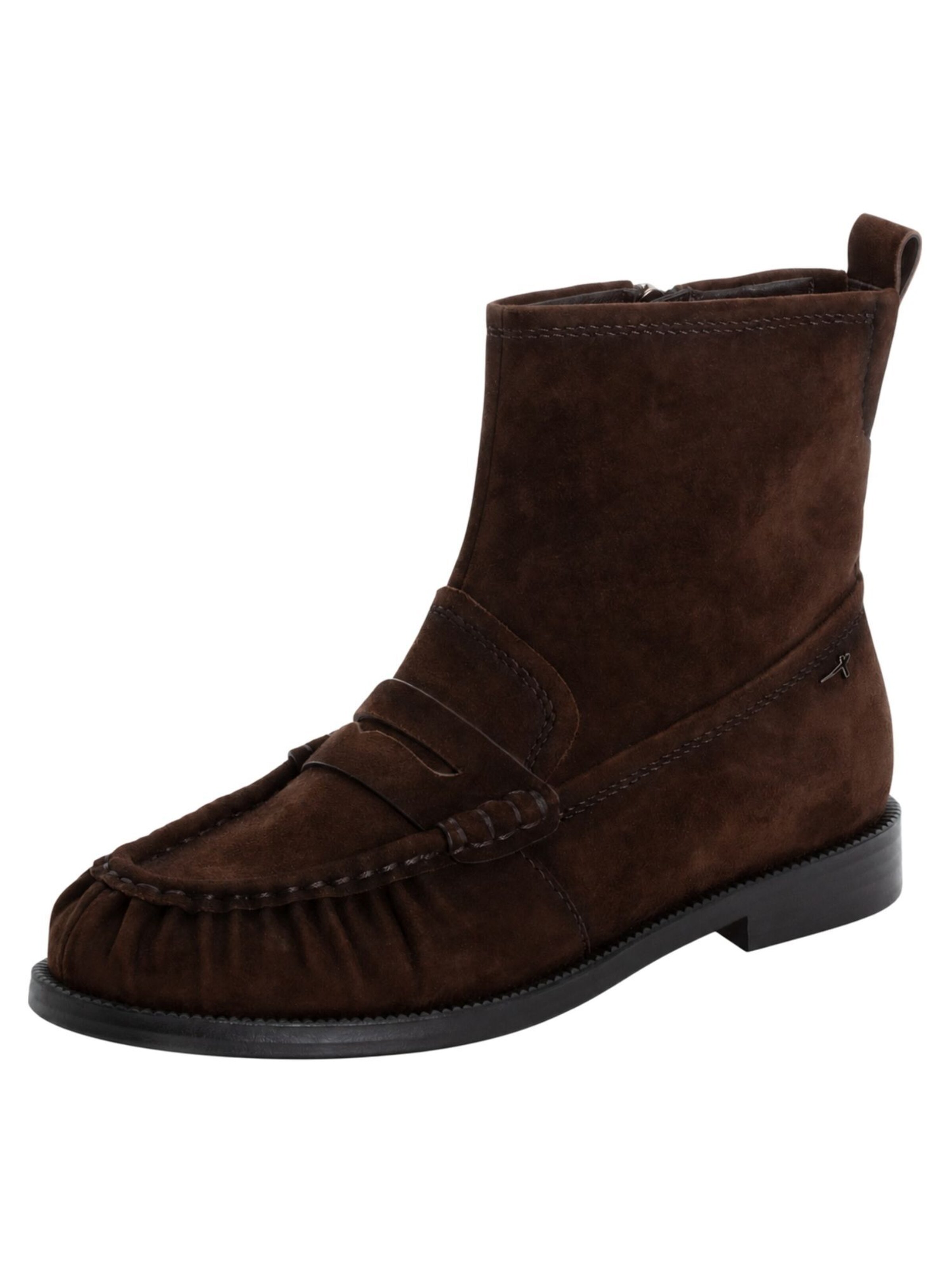 Bottines Tamaris en marron : devant