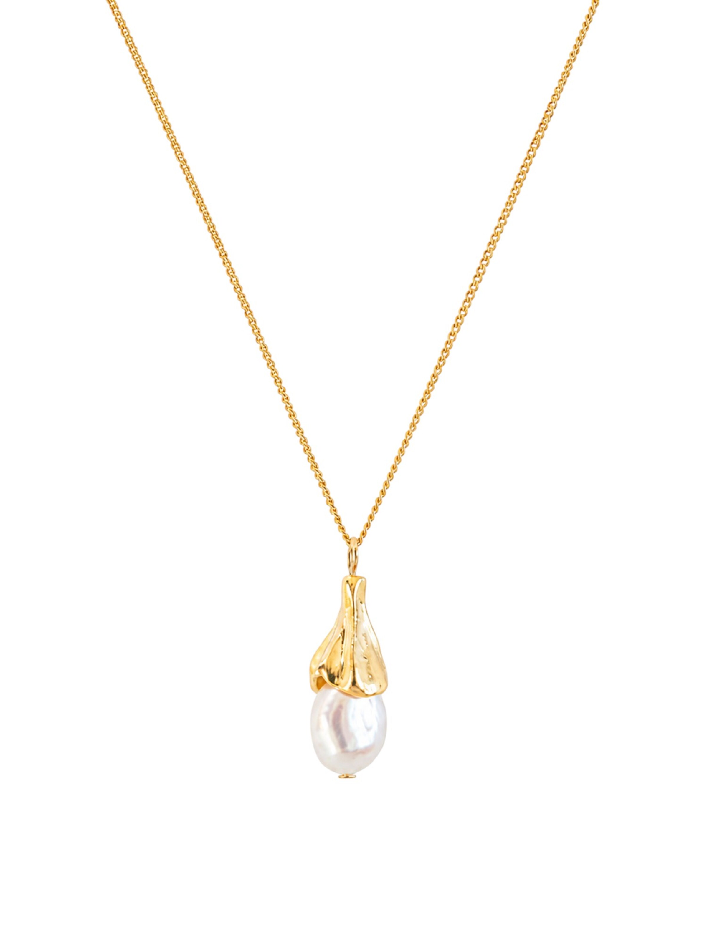 RteRme - Cadena 'Drop Pearl' en oro