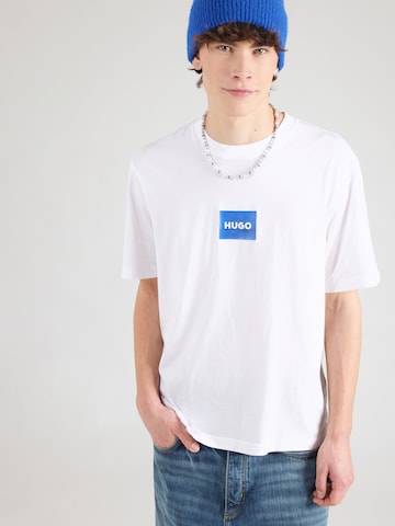 HUGO Shirt 'Nayonix' in Wit: voorkant